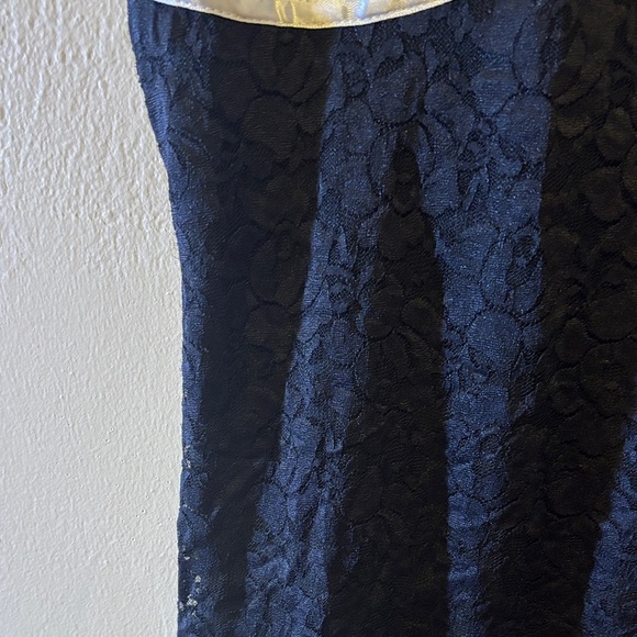 Elegant Black Lace Dress - Picture 2 of 3